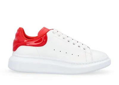 Pre-owned Alexander Mcqueen Men's  Oversized Sneakers In Lust Red/white