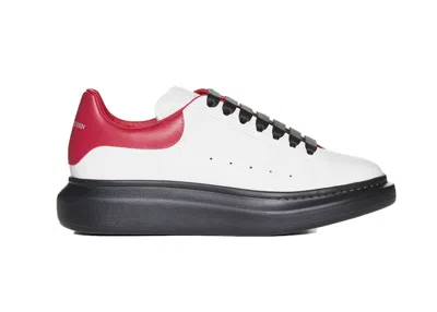 Pre-owned Alexander Mcqueen Men's  Oversized Sneakers In New Ivory/garnet
