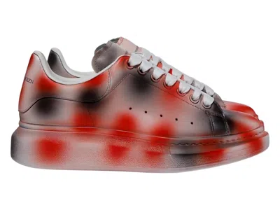 Pre-owned Alexander Mcqueen Men's  Oversized Sneakers In Red/black In Multi