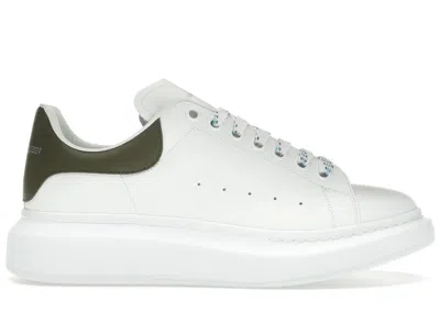 Pre-owned Alexander Mcqueen Men's  Oversized Sneakers In White/khaki In Multi