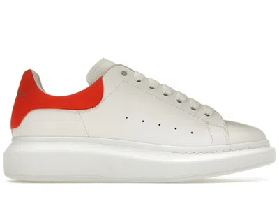 Pre-owned Alexander Mcqueen Men's  Oversized Sneakers In White/orange In Multi