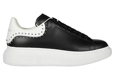 Pre-owned Alexander Mcqueen Men's  Oversized Studs Sneakers In Black/white