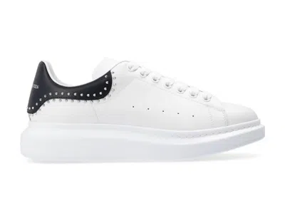 Pre-owned Alexander Mcqueen Men's  Oversized Studs Sneakers In White/black In Multi