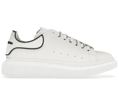 Pre-owned Alexander Mcqueen Men's  Oversized Trim Sneakers In White/black