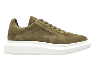 Pre-owned Alexander Mcqueen Men's  Skateboard Sneakers In Green