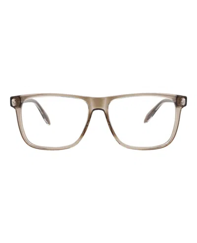Pre-owned Alexander Mcqueen Men's  Squareframe Acetate Optical Frames In Brown Brown (am0247o/30008655/002)