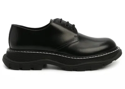 Pre-owned Alexander Mcqueen Men's  Tread Shoe Sneakers In Black
