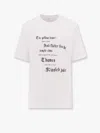 Alexander Mcqueen Men  White T-shirts In White