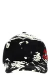 Alexander Mcqueen Mcqueen Men All Over Print Cap In Multicolor