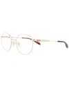 Alexander Mcqueen Men's Am0232o 52mm Optical Frames In Gold