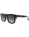 Alexander Mcqueen Men's Am0301s 54mm Sunglasses In Black