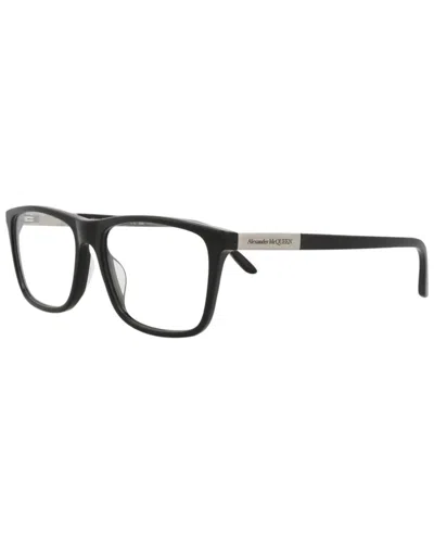 Alexander Mcqueen Men's Am0323o 56mm Optical Frames In Black