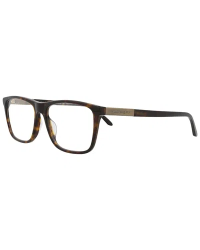 Alexander Mcqueen Men's Am0323o 56mm Optical Frames In Brown