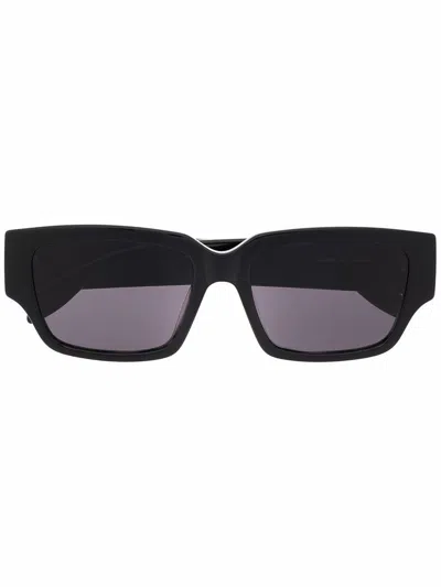 Alexander Mcqueen Men's Am0329s Acetate/a Sunglasses In Black-red-grey