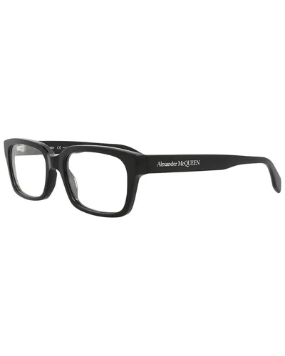 Alexander Mcqueen Men's Am0345o 55mm Optical Frames In Black
