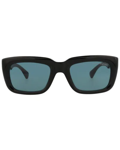 Alexander Mcqueen Men's Am0431s 54mm Sunglasses In Black