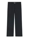 Alexander Mcqueen Men Bar Belttrousers In Black