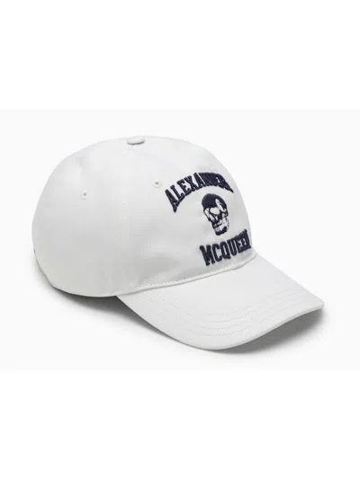 ALEXANDER MCQUEEN MEN'S BASEBALL CAP WITH LOGO