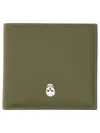 Alexander Mcqueen Slim Bi-fold Wallet With Card Slots