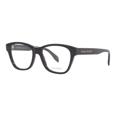 Alexander Mcqueen Men's Black Square Eyeglass Frames Am0306o 001