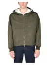 Alexander Mcqueen Men's Blake Painting Jacket In Military Green