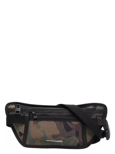Alexander Mcqueen Men's Camouflage Logo Belt Bag | 6831101aae23064 Color Multiplecolors In Multiple Colors