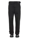 Alexander Mcqueen Straight-leg Tailored Trousers In Black