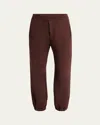 Alexander Mcqueen Contrast-pocket Track Trousers In Dk.brown