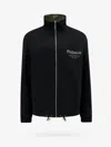 Alexander Mcqueen Men Cotone And Nylon Jacket With Mcqueen Graffiti Logo In Black