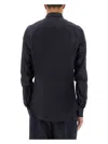 Alexander Mcqueen Men's Cotton Lyocell Shirt In Black