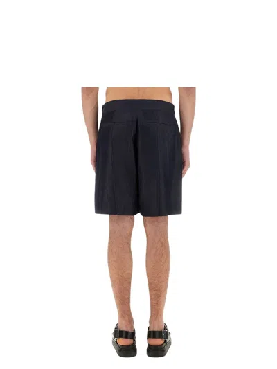 Alexander Mcqueen Men's Cotton Lyocell Shorts