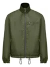 Alexander Mcqueen Reversible Zip-up Jacket For Men In Black