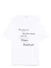Alexander Mcqueen Text-print T-shirt Clothing In White