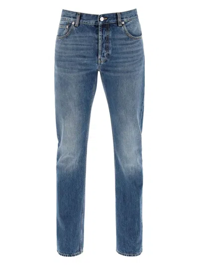 ALEXANDER MCQUEEN MEN'S DENIM JEANS