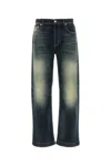 Alexander Mcqueen Men Denim Jeans In Blue