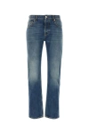 Alexander Mcqueen Alexander Mc Queen Jeans With Logo Detail In Blue