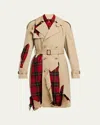 Alexander Mcqueen Coat In Beige