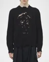 Alexander Mcqueen 'distressed Skull Print Pul In Black