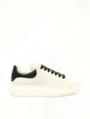 Alexander Mcqueen Leather Sneakers With Contrasting Heel Tab
