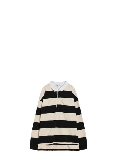 ALEXANDER MCQUEEN MEN'S EMBROIDERED COTTON OVERSIZE POLO SHIRT