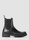 Alexander Mcqueen Alexander Mc Queen Tread Slick Leather Chelsea Boots