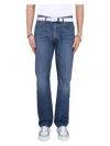 Alexander Mcqueen Men Five Pocket Jeans In Blue