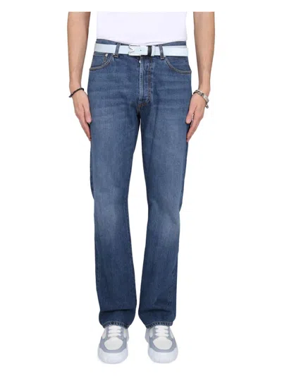 ALEXANDER MCQUEEN MEN'S FIVE POCKET JEANS