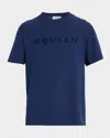 Alexander Mcqueen Crew Neck T-shirt Short Sleeves In Multi