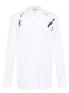 Alexander Mcqueen Alexander Mc Queen Printed Harness Shirt In White