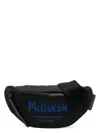 Alexander Mcqueen Men's Graffiti Logo Printed Belt Bag