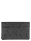 Alexander Mcqueen Alexander Mc Queen Graffiti Mc Queen Wallet In Black