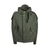 Alexander Mcqueen Men's Green Hooded Jacket In Green