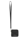 Alexander Mcqueen Men's Harness Wallet In Black