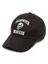 Alexander Mcqueen Men Hat With Logo In Brown